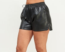 Load image into Gallery viewer, Faux Leather Shorts
